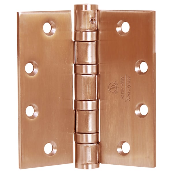 Oil Bearing Butt Hinge, 5" x 4-1/2", US10, NRP, Heavy